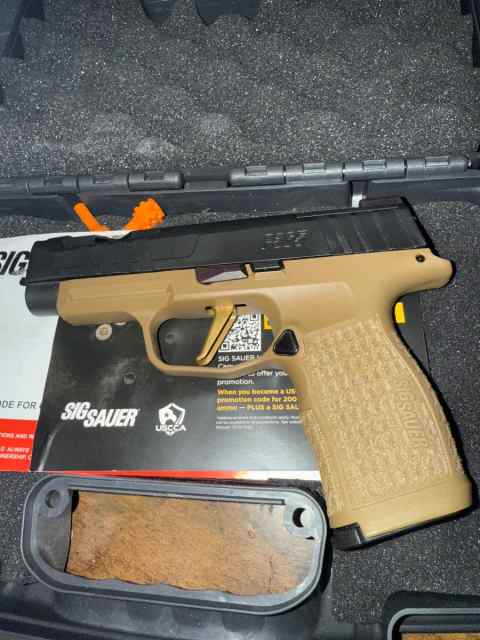 Sig 365 spectre black and fde