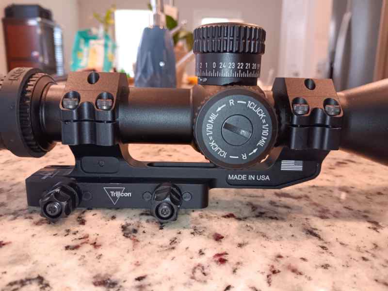 Athlon Helos 2-1 gen 2 + trijicon quick release q-