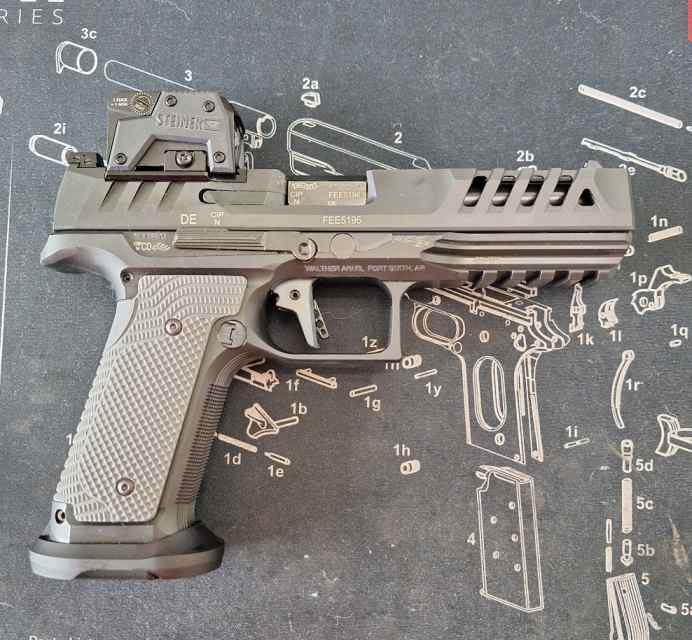 Walther PDP Pro Match Steel Frame Ported w/ extras