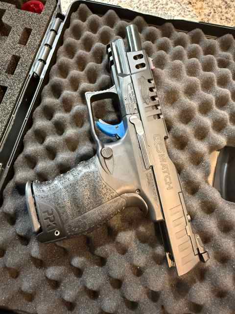 Brand new never fired Walther PPQ Q5 match 