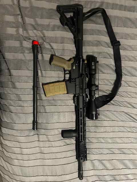 6.5 Grendel + 5.56 barrel + extra lower