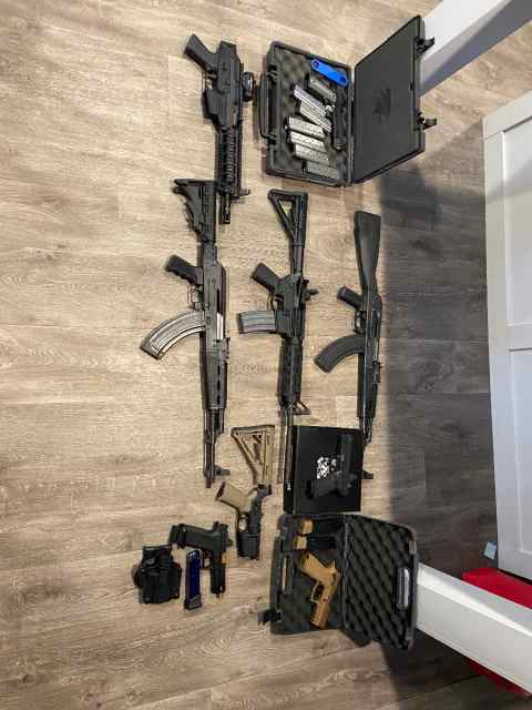 High and mid end guns for sell. 