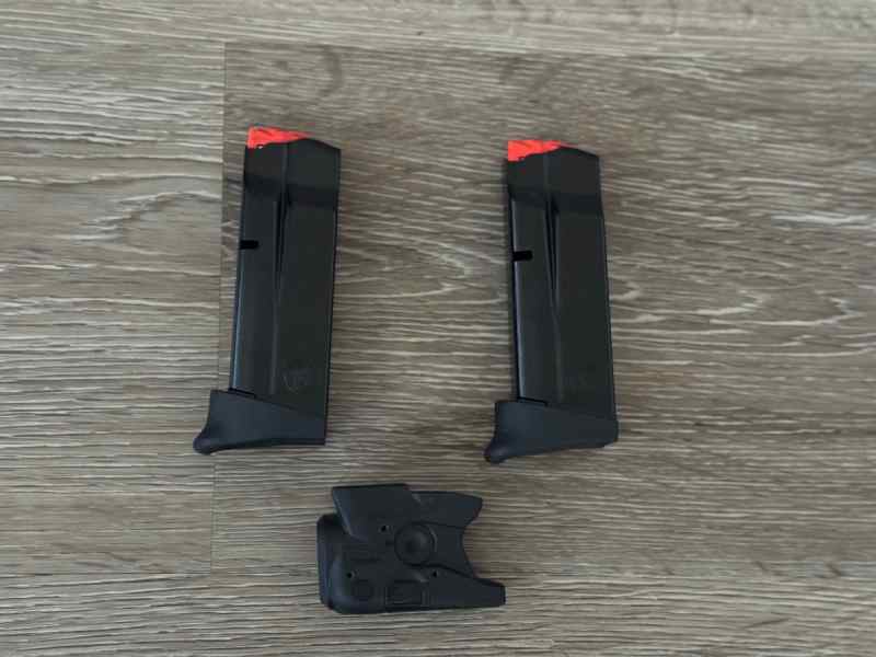 (2) 10rd M&amp;P Shield Plus magazines with extensions