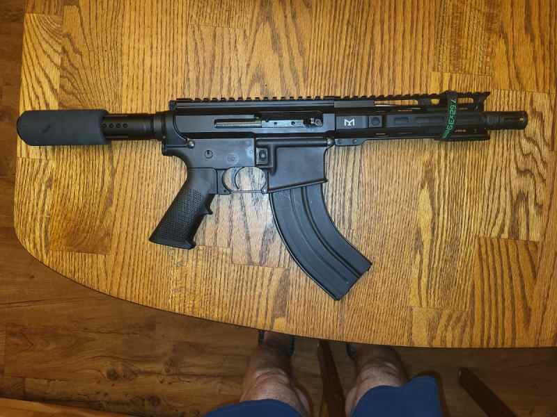  7.62X39 AR Pistol