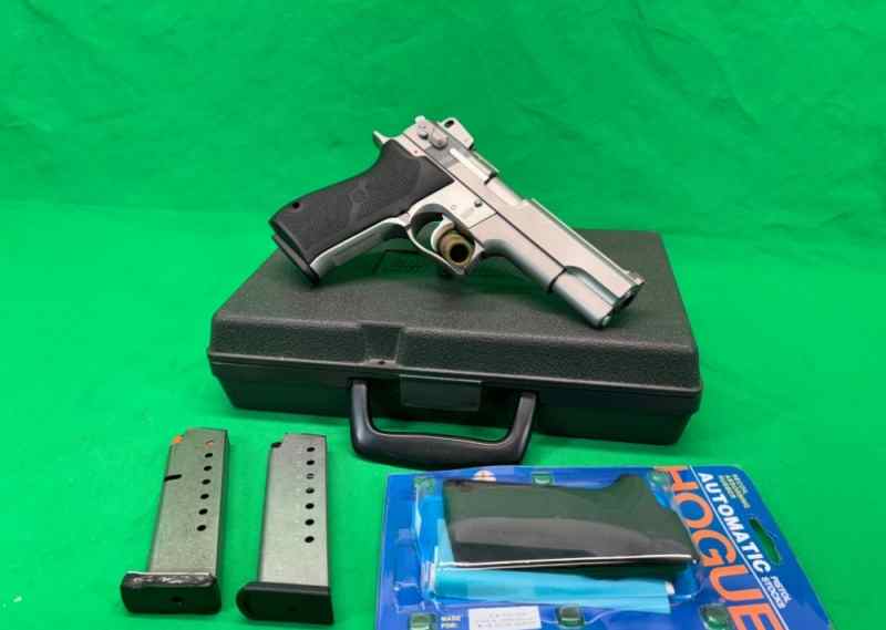 Smith and Wesson 4506 .45 ACP Pistol 5” w/ 3 mags