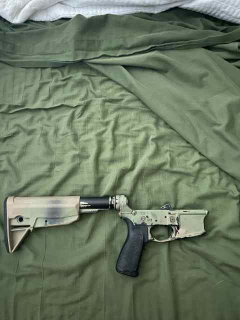 Aero assembled lower (no trigger)
