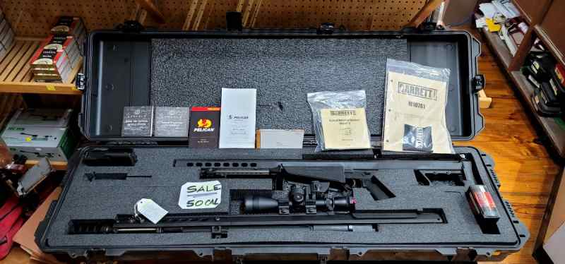NEVER FIRED M82A1 BARRETT 50 BMG