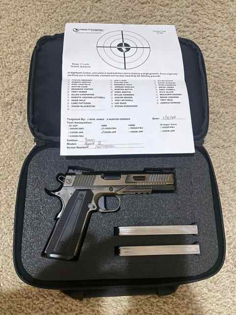 NIGHTHAWK CUSTOM AGENT 2 (9MM) BATTLEWORN BRONZE