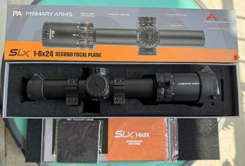 Primary Arms SLx 1-6x24mm SFP+TRYBE Optics Doubler