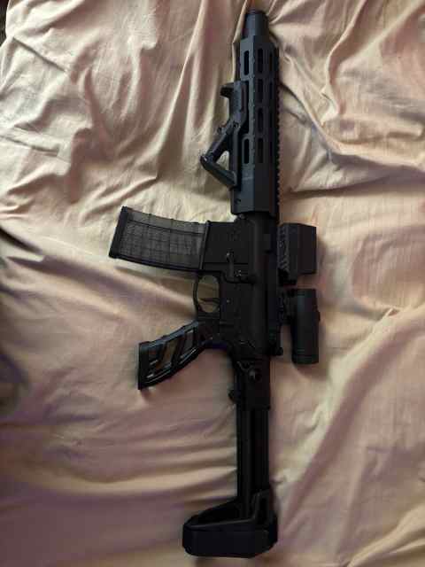 H12 holosun with magnifier 