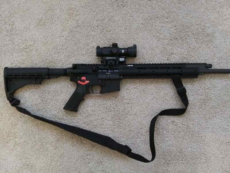 Ruger SR556E with Binary Trigger 