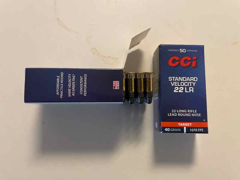 22LR Ammo - CCI Standard Velocity - name your qty