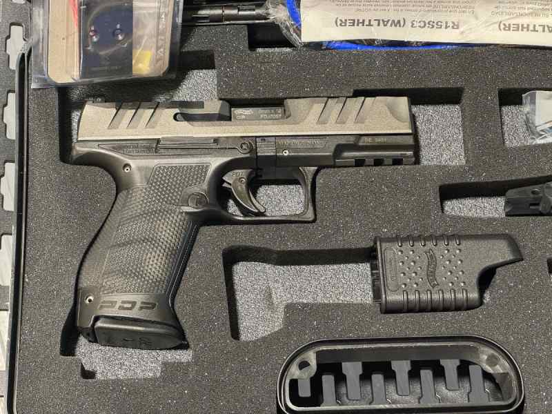 Walther PDP Compact 4” Gray Cerakote 9mm