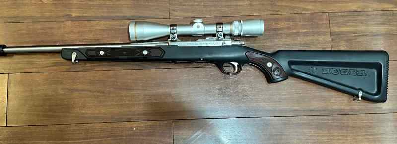 Ruger M77/22 leupold vx3