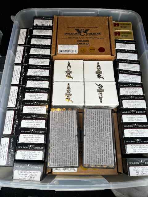 Wilson Combat .45 ACP Match/Defense Ammo