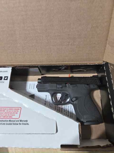 Brand New M&amp;P 9 shield plus TS/OR 9mm