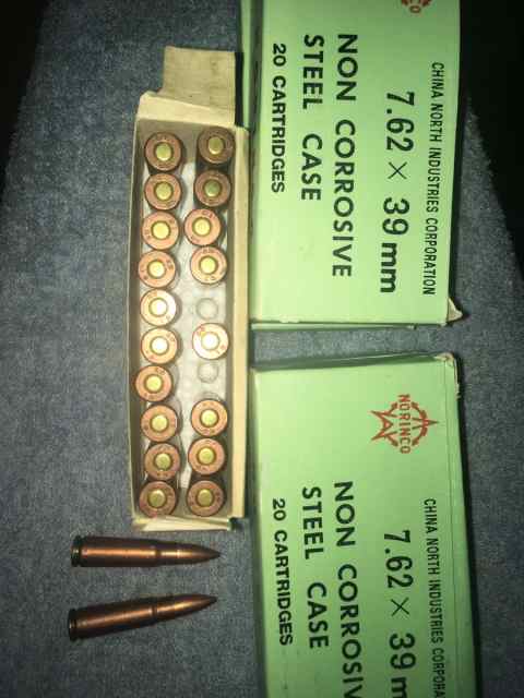 Norinco AP 7.62x39 steel core
