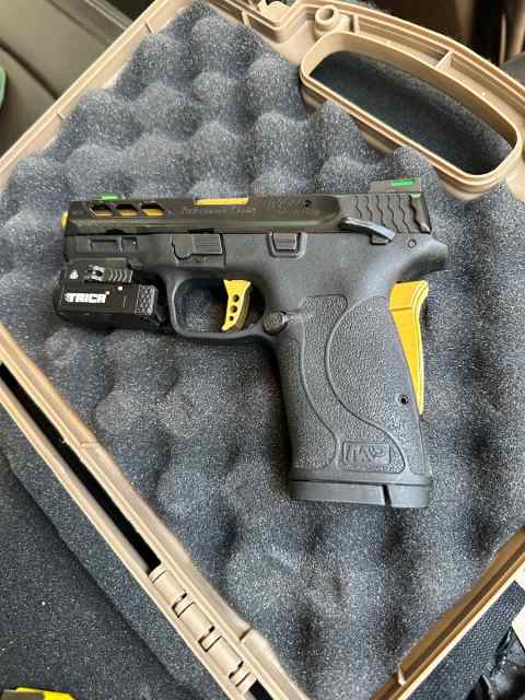 M&amp;P 380 Shield EZ Gold Ported Barrel