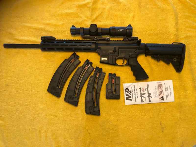 Smith &amp; Wesson MP 15-22 Performance Center 22 lr