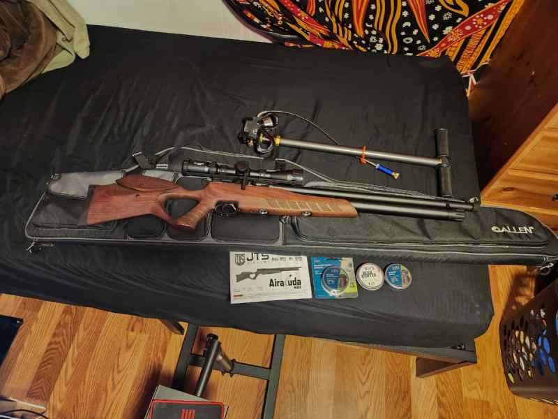 JTS Airacuda Max PCP Air Rifle Bundle