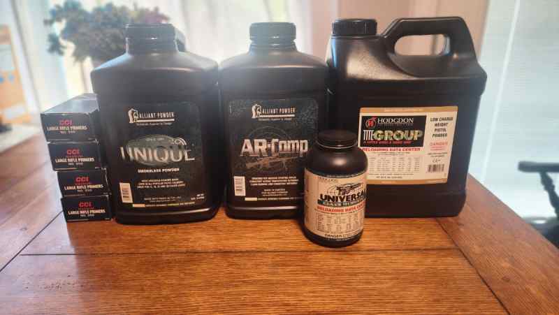 Reloading powders