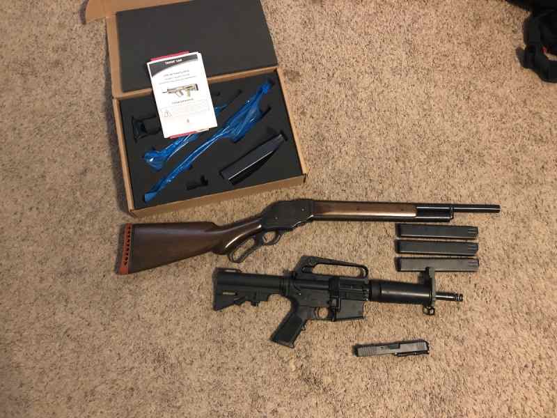 PW-87 , Cmmg Banshee DOE, Tavor SAR 9mm conversion