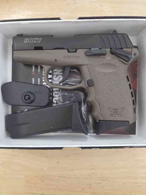 Brand New SCCY CPX-1 9mm