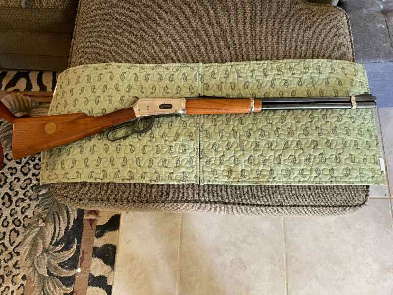 Winchester Golden Spike Commemorative 30-30 rifle