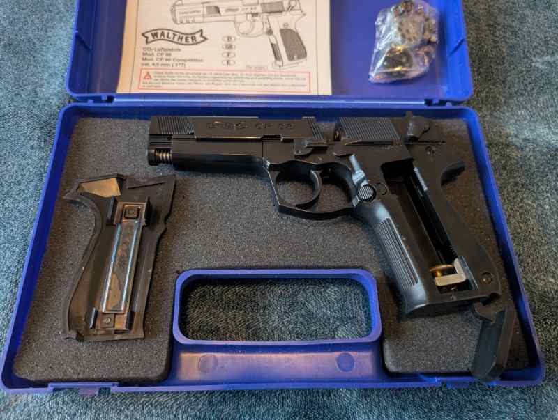 Walther CP88 Air Pistol w/ Original Case