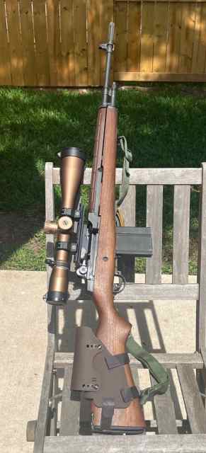 M1A Springfield w/ Athlon Optics and ammo