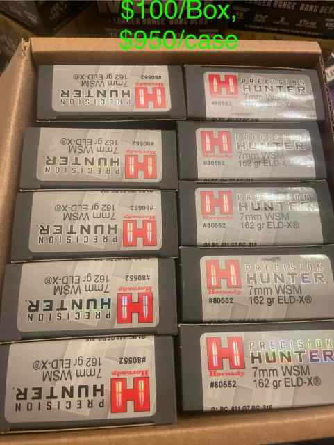 Hornady Precision Hunter 7MM WSM AMMO 