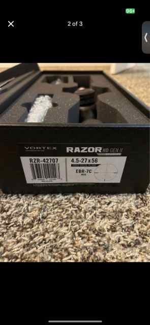 Fs/ft vortex razor hd gen ii 4.5-27x56 nib