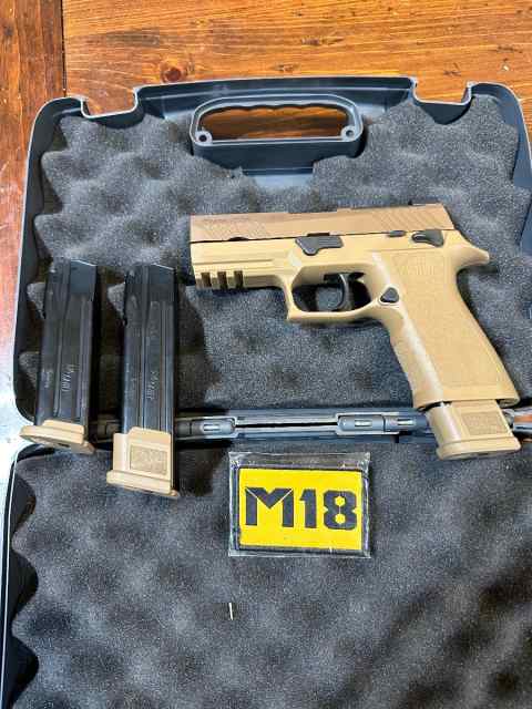 Sig p320 m18 fde 9mm