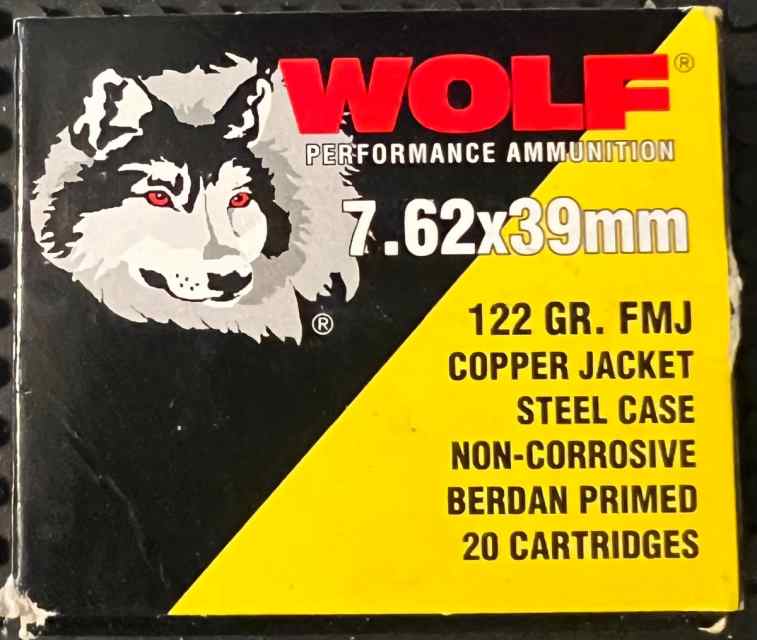 7.62x39 ammo bulk (last batch pending)