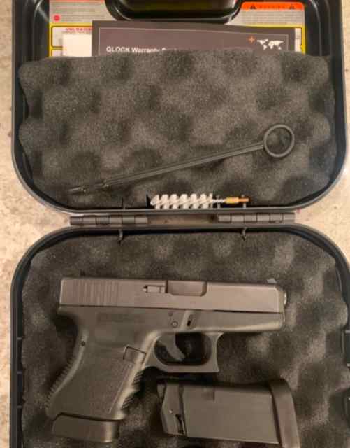 Glock 36.45 ACP Neatly Used In Box