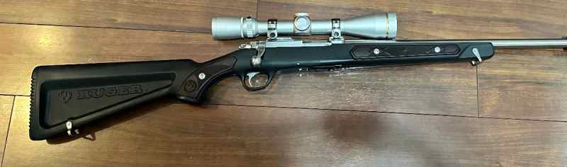 Ruger m77/22 leupold vx3