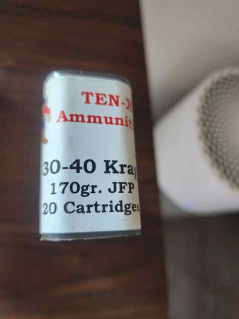 30-40 Krag ammo 20 rounds.  $40.00 Georgetown
