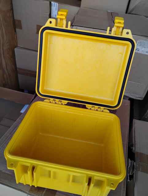 Brand-new in box waterproof case with gasket