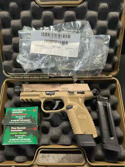 FN 502 With Tracer rounds