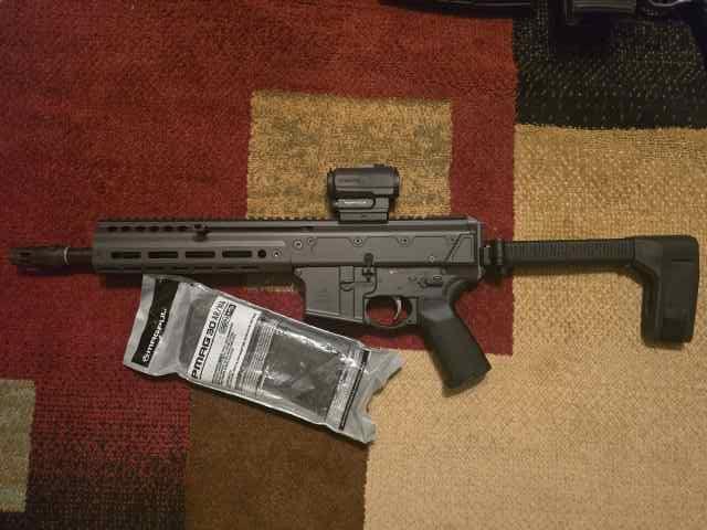 PSA JAKL-15 5.56 10.5&quot; W/Vortex optic &amp; brace 