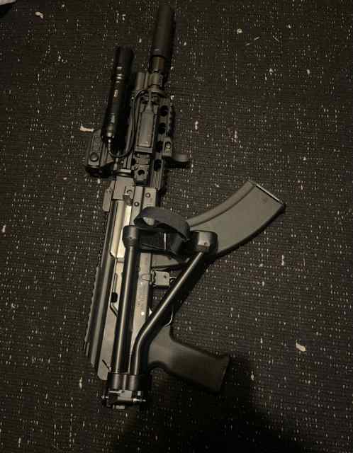 Zastava Ak pistol with accessories and extras  