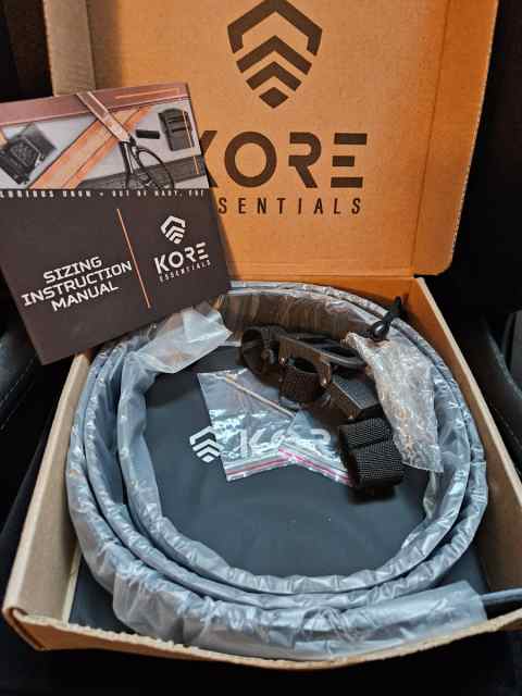 Kore Essentials X7 Black Nylon belt