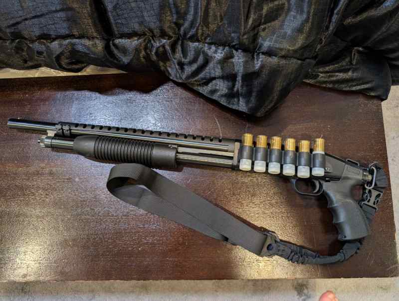 Pistol grip Mossberg Maverick never fired