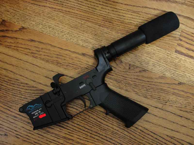 New Complete Colorized Anderson Pistol Lower