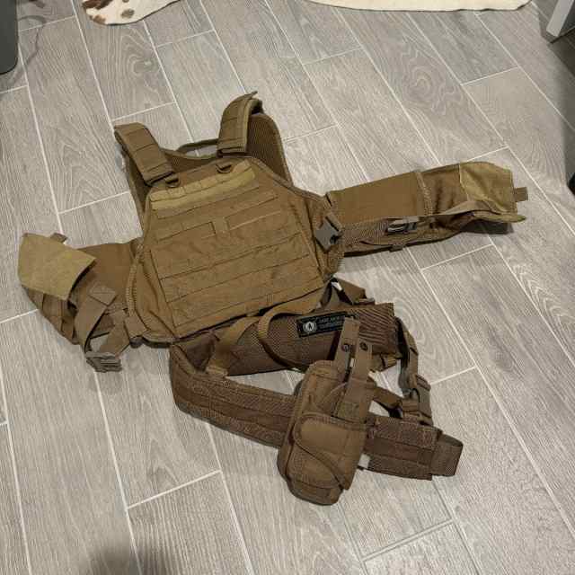 Condor plate carrier w/ ares armor belt